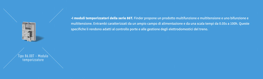 PRODOTTI FINDER PER IL SETTORE FERROVIARIO